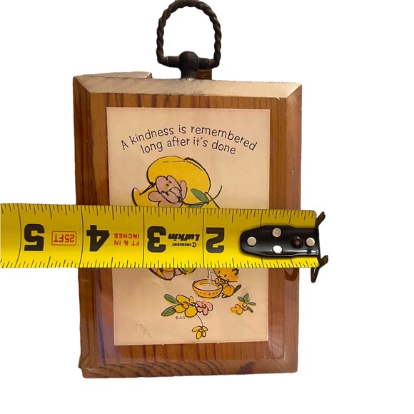 Vintage 1973 American Greetings wall plaques wrapped in original plastic - Picture 14 of 16